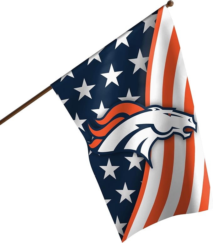 NFL Double Sided Team Logo Vertical Flag (40" x 28")