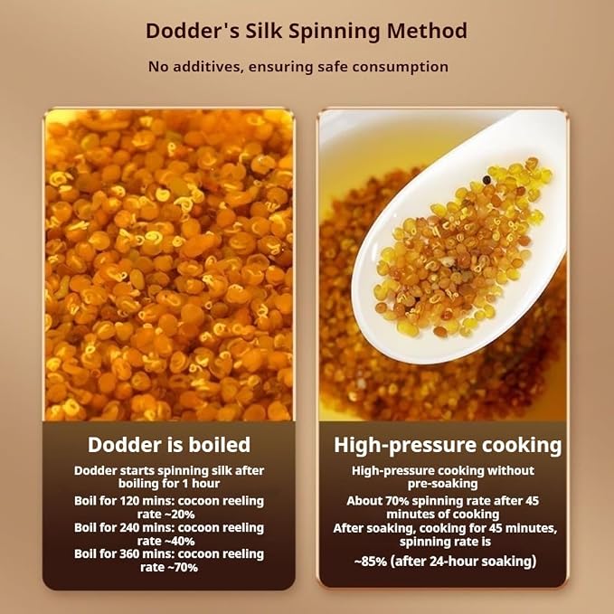 Chinese dodder (Cuscuta Seeds) 菟丝子 - Premium Dried Chinese Dodder Herb in Resealable Can for Herbal Tea & Infusions (tu si zi) 菟丝子