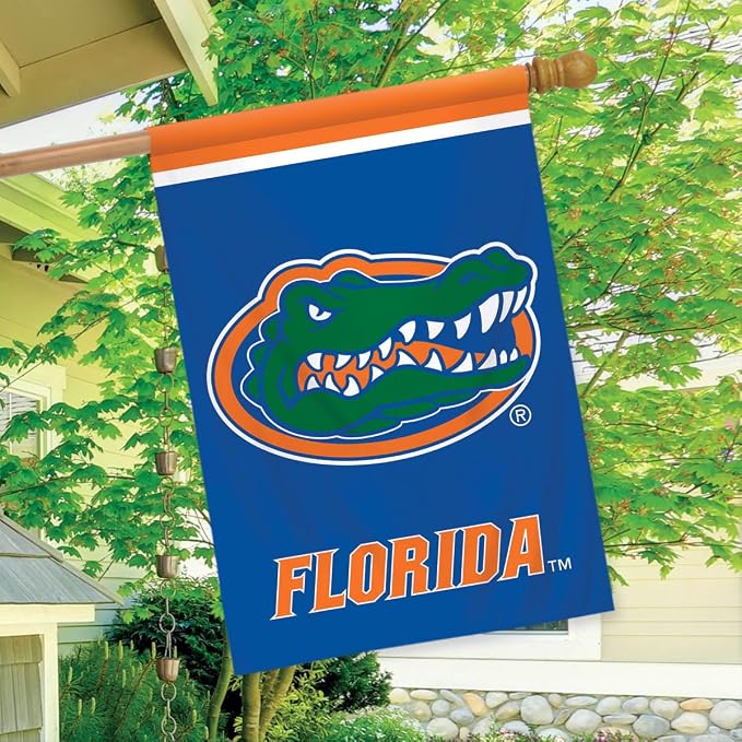 Briarwood Lane House Flag 40x28 For Outdoor Florida Gators NCAA Licensed House Flag