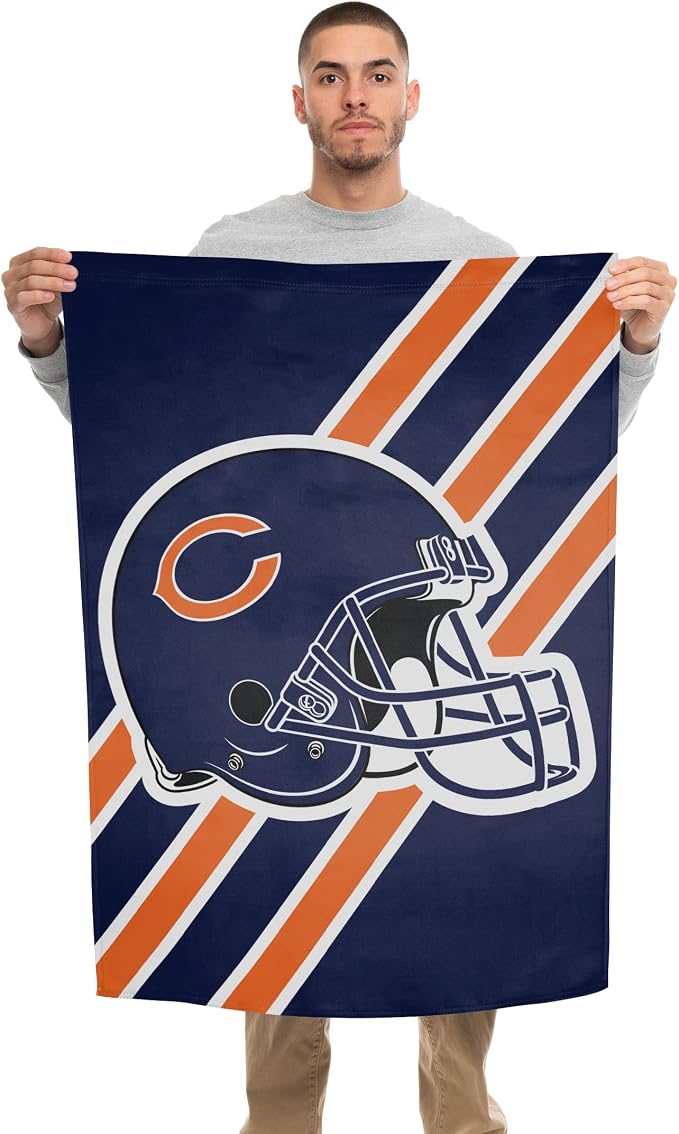 NFL Double Sided Team Logo Vertical Flag (40" x 28")