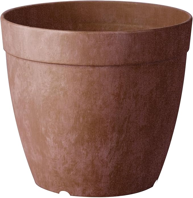 Root & Vessel Dolce Round Planter, Rust, 6"