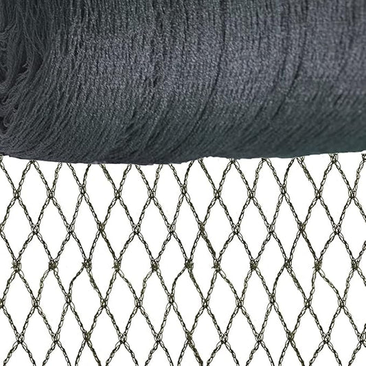 Meanchen Bird Netting 7.5x65 Ft, 1/2 in Mesh Heavy Duty Garden Netting for Plants, Fruit Trees, Vegetables, Extra Strong Woven Mesh Netting Against Birds, Deer, Poultry for Chicken Coop