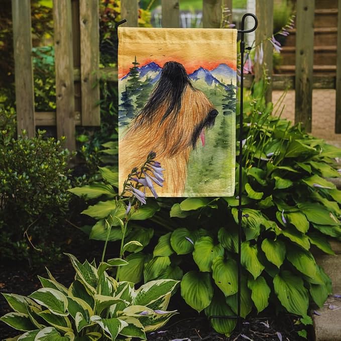 Caroline's Treasures SS8318GF Briard Garden Flag Mailbox Flag Decorative Yard Flag Banner Outside Patio Artwork Yard Flower Beds, Garden Size, Multicolor