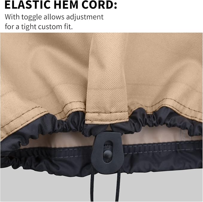 Trimmer Cover 100% Waterproof 600D Oxford Fabric fits Most Echo, STIHL, Husqvarna and Others Alike String Trimmers （Brown） 3 Pack
