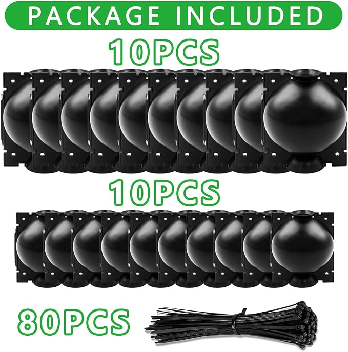 Tanzfrosch 20 Pack Tree Root Growing Box, Rooting Ball Grafting Tools, Reusable High Pressure Tree Rooter Air Layering Propagation Kit Propagator Pot Rooting Device for Trees Flowers