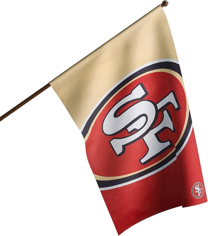 NFL Double Sided Team Logo Vertical Flag (40" x 28")