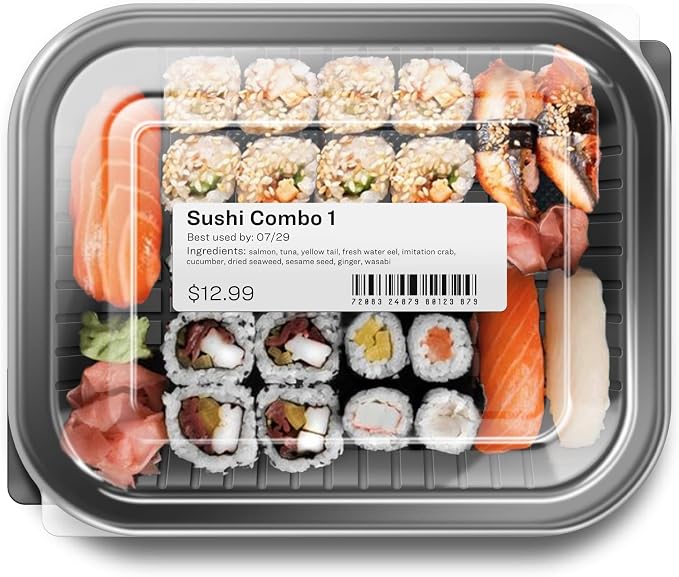 Avery Printable Durable White Rectangle Labels, Sure Feed Technology, 1" x 4", Waterproof Labels, Laser & Pigment-Based Inkjet Compatible, 2000 Total, Great for Product Branding, Marketing, and More