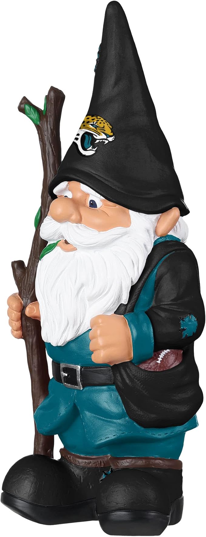 FOCO NFL Team Logo Holding Stick Garden Statue Outdoor Gnome
