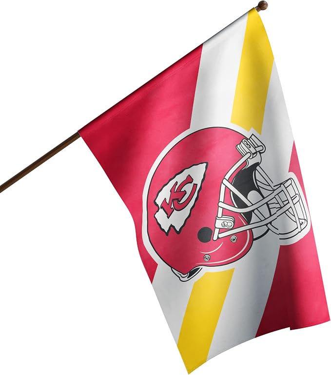 NFL Double Sided Team Logo Vertical Flag (40" x 28")