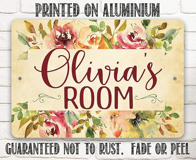 Personalized - She Shed - Classic She Shed Decor, Greenhouse Garden Display, Backyard Botanical Accessories, Babe Cave Sign and Gifts for Women, 8x12 or 12x18 Indoor or Outdoor Durable Metal Sign