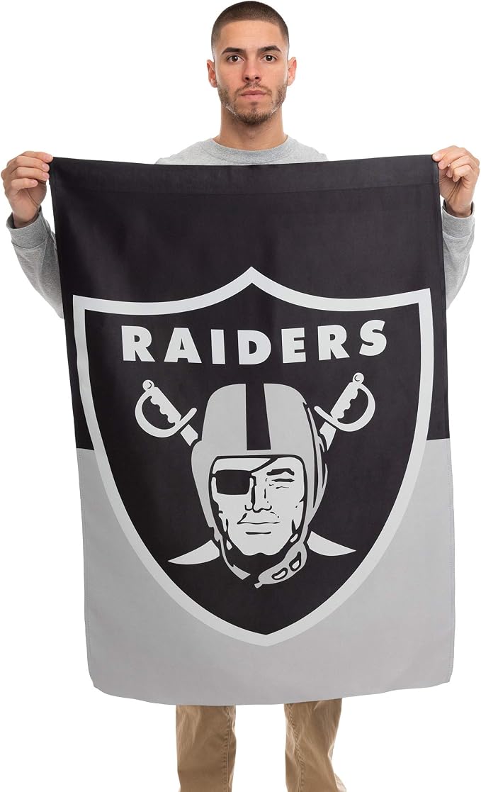 NFL Double Sided Team Logo Vertical Flag (40" x 28")