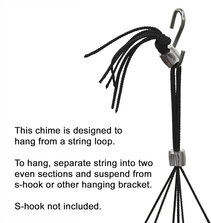 Woodstock Chimes Signature Collection, Bells of Paradise, Silver 54", Decor Designs Wind Chimes for Outdoor, Patio, Home or Garden Décor (BPS54)