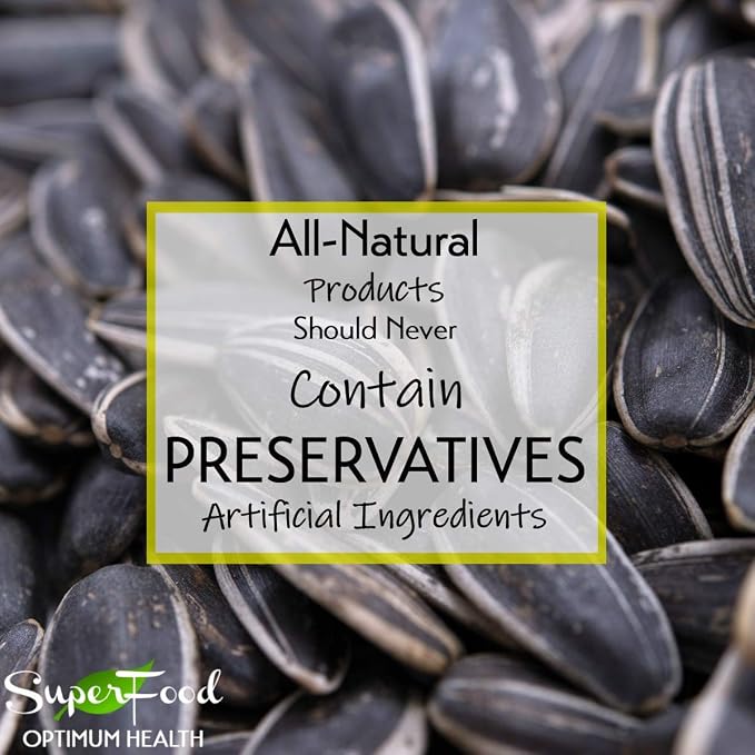 Jumbo Unsalted Sunflower Seeds In Shell by Gerbs – 2 LBS - Top 14 Food Allergen Free & NON GMO - Premium Dry Roasted Whole Sunflower Seed