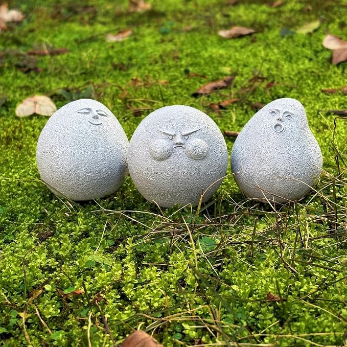 Miniature Cute Figurines Plant Decorations for Pots, Funny Fairy Garden Accessories Outdoor Decorations Gifts Women Statue for Table Yard Desktop Planter