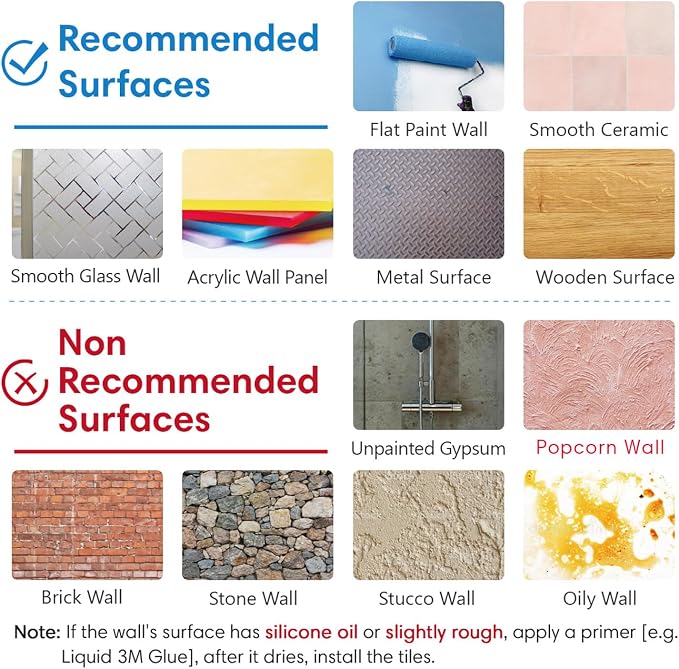 COMSTICKC 3D Whitewash Brick Wall Panel Peel and Stick, 12 pcs of 22.8" x 11.8", DIY UrltraLight PVC Self Adhesive Fake Brick Backsplash Interior Decor,Paintable,Covers 22.48 sq.ft