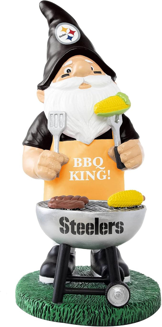 FOCO NFL Unisex-Adult NFL Team Logo Grill Garden Statue Outdoor Gnome 10"