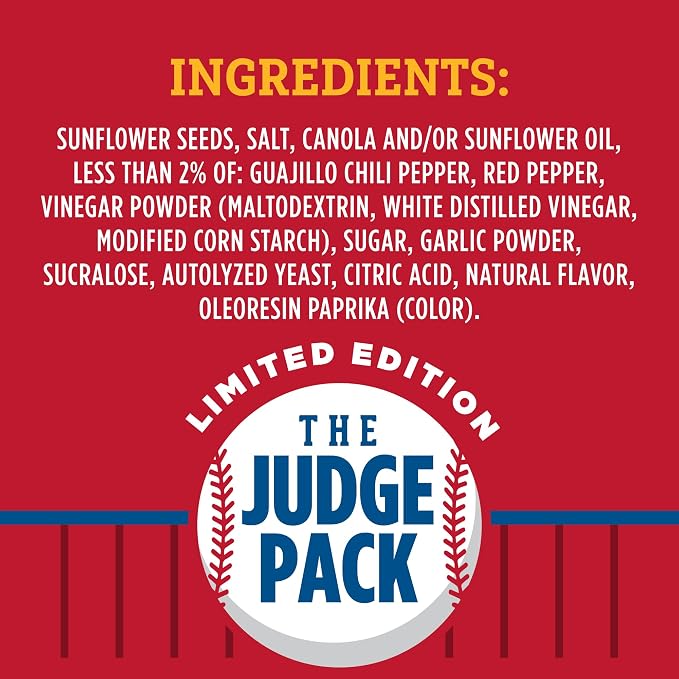 DAVID Jumbo Sunflower Seeds, Sweet and Spicy Flavor, 5.25 oz.