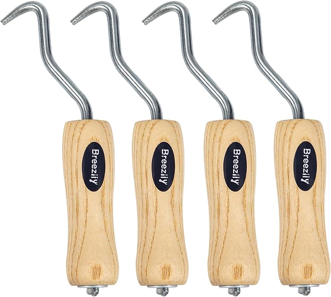 4 Pieces Wire Twister,Rebar Wire Twister Pull Tie Wire Twister, Concrete Metal Wire Twisting Fence Tool