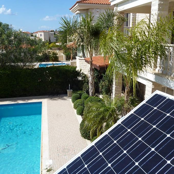 3-Year Warranty Solar Pool Pump 48V 3/4HP | Saltwater-Resistant Design with MPPT Controller | High-Efficiency for Swimming Pools & Irrigation | PWS Model JP17-15/500