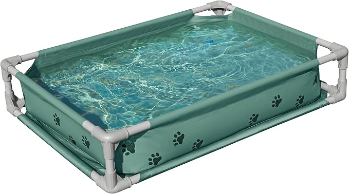 40 x 29 x 8 inch/1m x 74cm x 20cm Fetchin Fun Pet Play Pool and Raised Bed