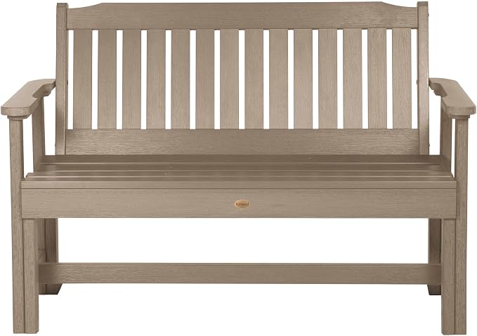 Sequoia Professional Commercial Grade Exeter Garden Bench, 4ft, Woodland Brown