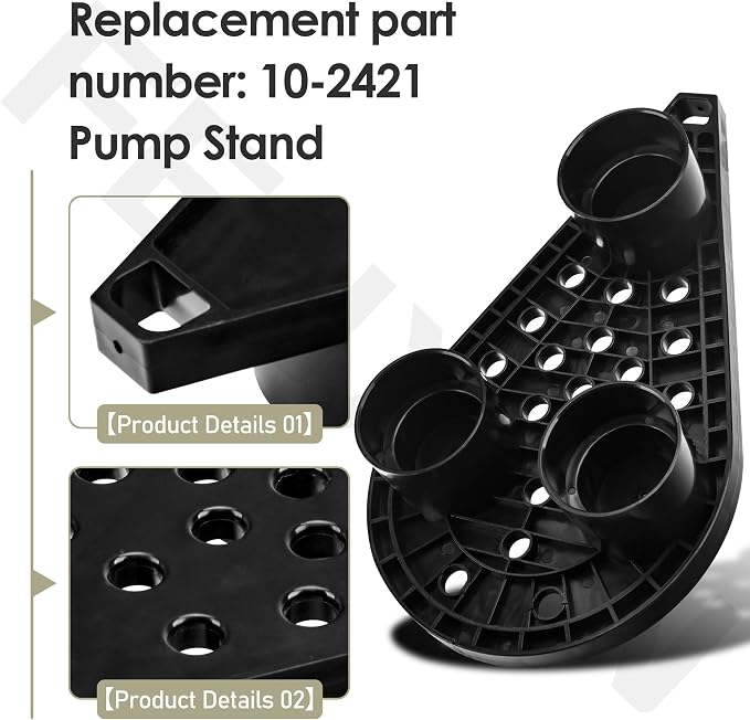 10-2421 Pump Stand for Zo-eller 49, 50, 63, 70, 90, 98 Series | Fits 137, 139 130, 140 and 150
