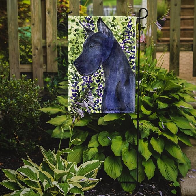 Caroline's Treasures SS8745GF Great Dane Garden Flag Mailbox Flag Decorative Yard Flag Banner Outside Patio Artwork Yard Flower Beds, Garden Size, Multicolor