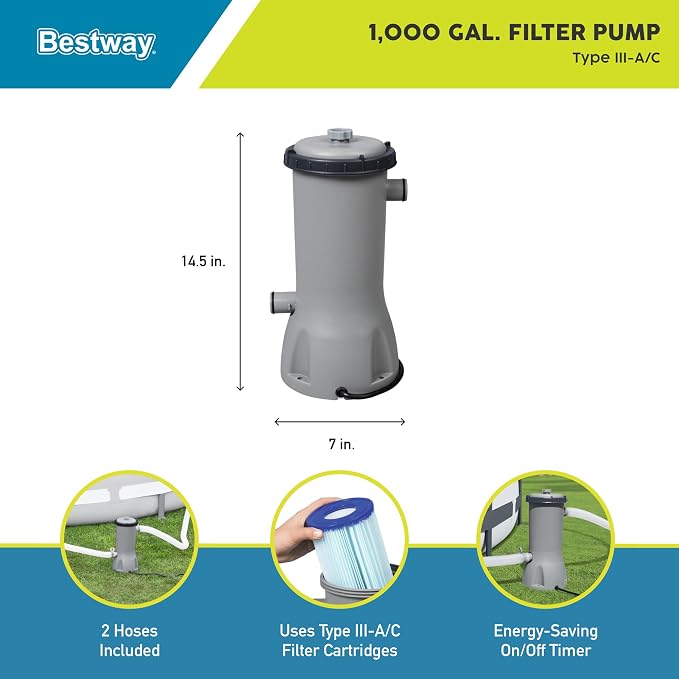 Flowclear 1,000 gal. Filter Pump