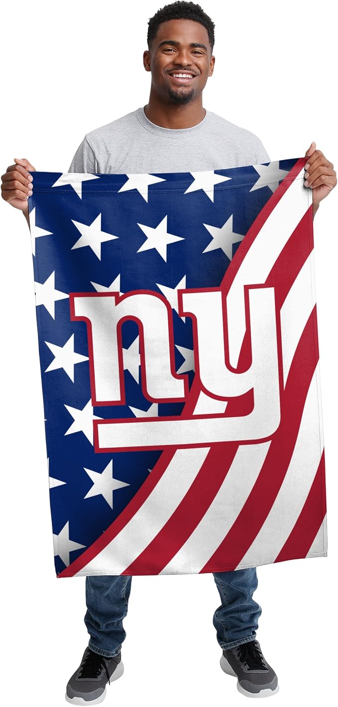 NFL Double Sided Team Logo Vertical Flag (40" x 28")