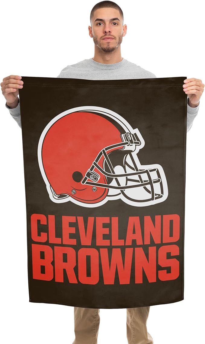 NFL Double Sided Team Logo Vertical Flag (40" x 28")
