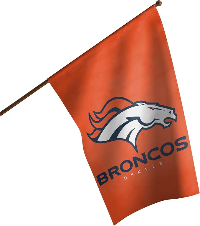 NFL Double Sided Team Logo Vertical Flag (40" x 28")