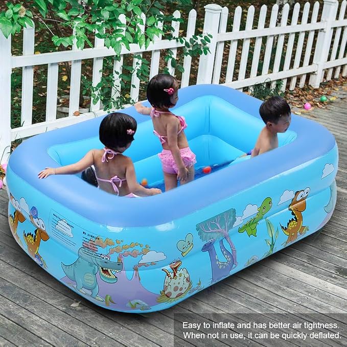 Swimming Pool, Inflatable Swimming Pool, Popular Inflatable Children's Pool, Durable Home for Baby Summer Entertainment