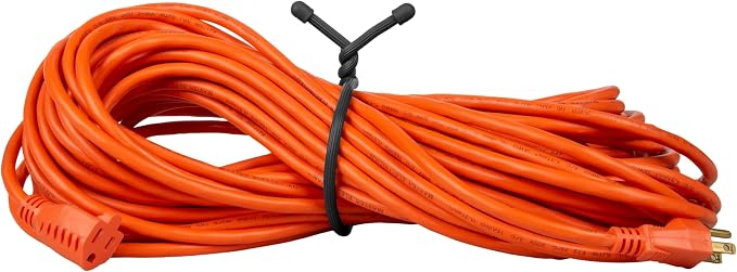 Nite Ize Gear Tie Reusable Rubber Twist Tie - Bendable Rubber Ties for Indoor & Outdoor Use - Reusable Multipurpose Twist Ties for Organizing & More - 32", Black (4 Pack)