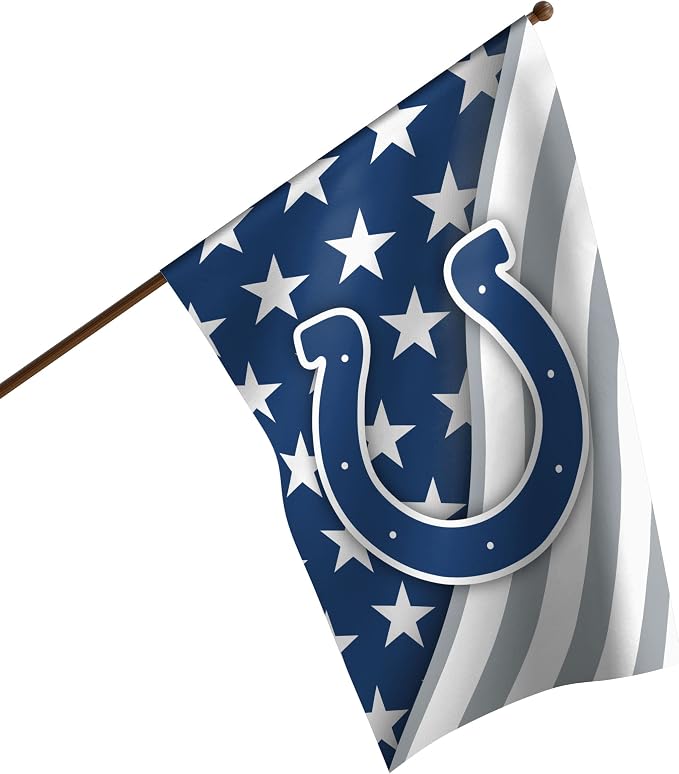 NFL Double Sided Team Logo Vertical Flag (40" x 28")