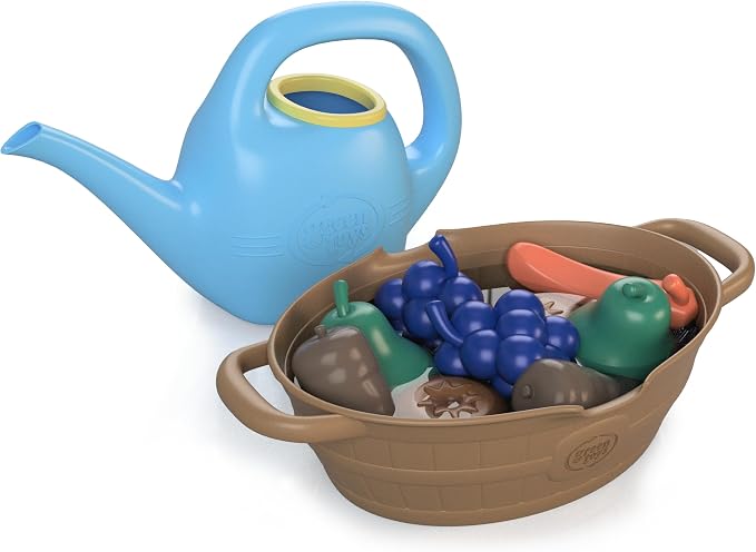 Green Toys Harvest Color Changing Watering Can Set
