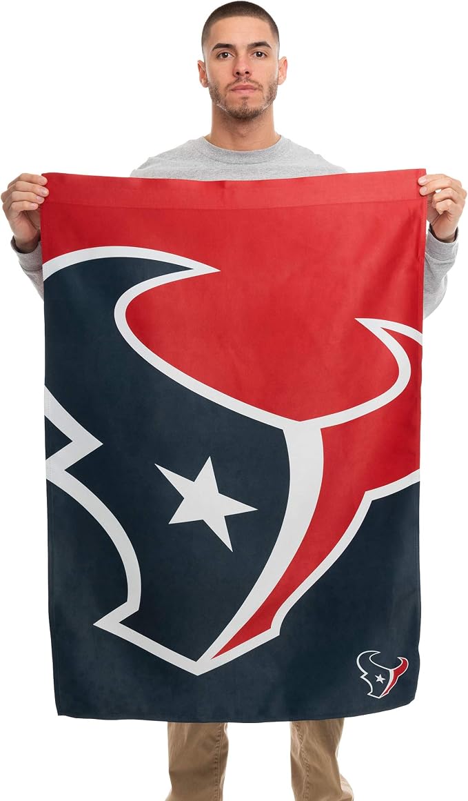 NFL Double Sided Team Logo Vertical Flag (40" x 28")
