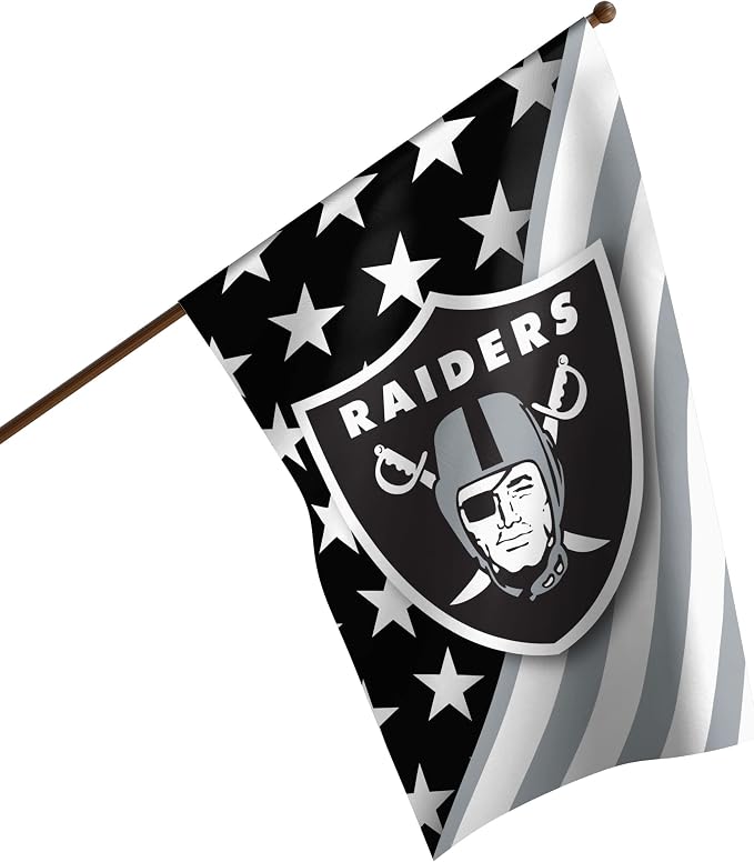 NFL Double Sided Team Logo Vertical Flag (40" x 28")