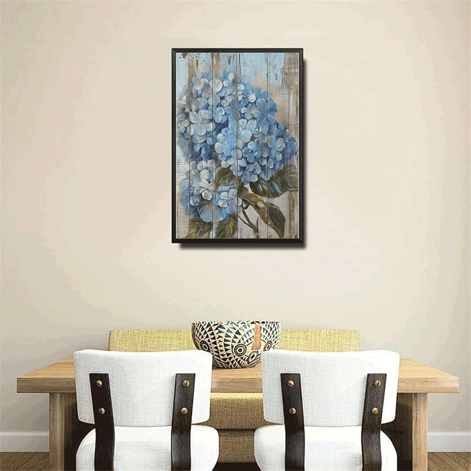 Metal Sign Tin Sign Vintage Rustic Testament Hydrangea Tin Sign for Easy Installation Weather Resistant Design and Vintage Gr Bar Signs for Home Decor for Home Decor 6×8 Inches with Metal Frame