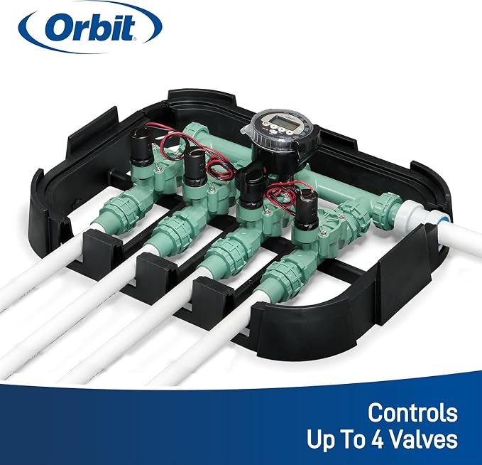 2-Pack Orbit 57865 Battery-Operated Sprinkler Timer - Convenient Automated Watering Device (2 Total timers)