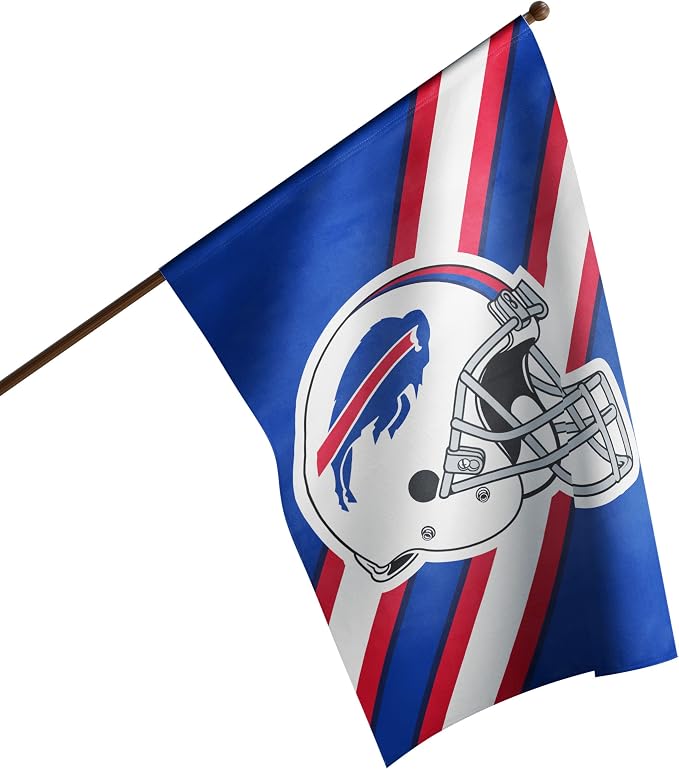 NFL Double Sided Team Logo Vertical Flag (40" x 28")