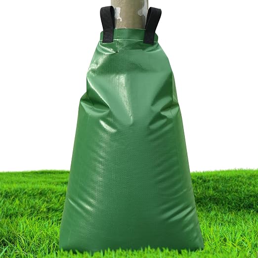 Tree Watering Bags Slow Release:20 Gallon - Reusable & Premium PVC Water Bags - Slow Watering 6-8 Hours for Newly Planted or Established Trees in Hot Weather (1 Pack)