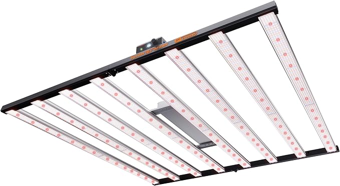 Spider Farmer G1000W Commercial Grade Cost-Effective 1000W LED Grow Lights, Upgraded App Remote Control, Vertical Farming Co2 Bar Style LED Growing Lamp, 5x5 Coverage