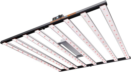 Spider Farmer G1000W Commercial Grade Cost-Effective 1000W LED Grow Lights, Upgraded App Remote Control, Vertical Farming Co2 Bar Style LED Growing Lamp, 5x5 Coverage