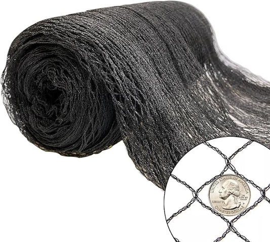100x100ft Bird Netting for Chicken Coop Poultry Netting 1 inch Mesh Heavy Duty Chicken Coop Cover Netting Roof Hawk Proof Bird Netting for Garden Protection Fruit Tree Netting Against Squirrels Deer