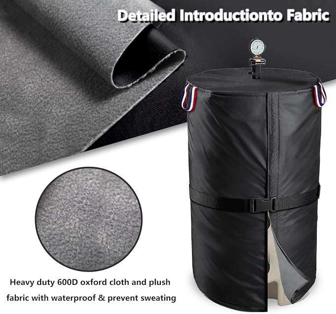 Pool Filter Cover with Plush Linner, 600D Waterproof Oxford Fabric Pool Equipment Cover, Suitable for Most Filters on Market(Universal Style)