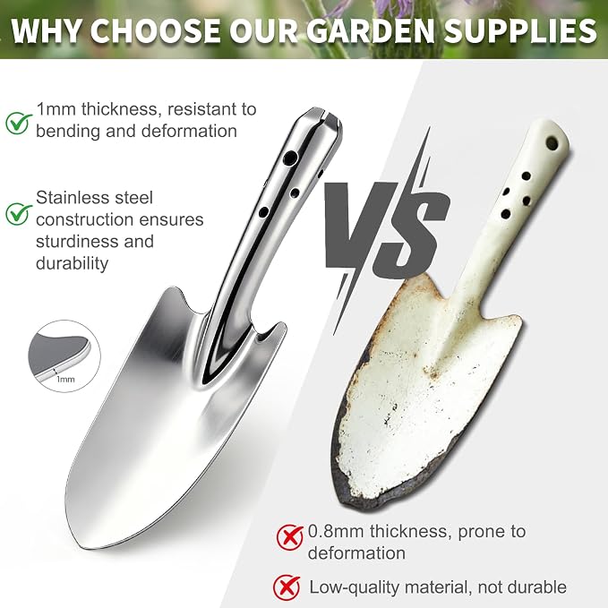 godehone Succulent Care Tools Set 5 PCS, Indoor Plant Accessories for Gardening Lovers Gifts