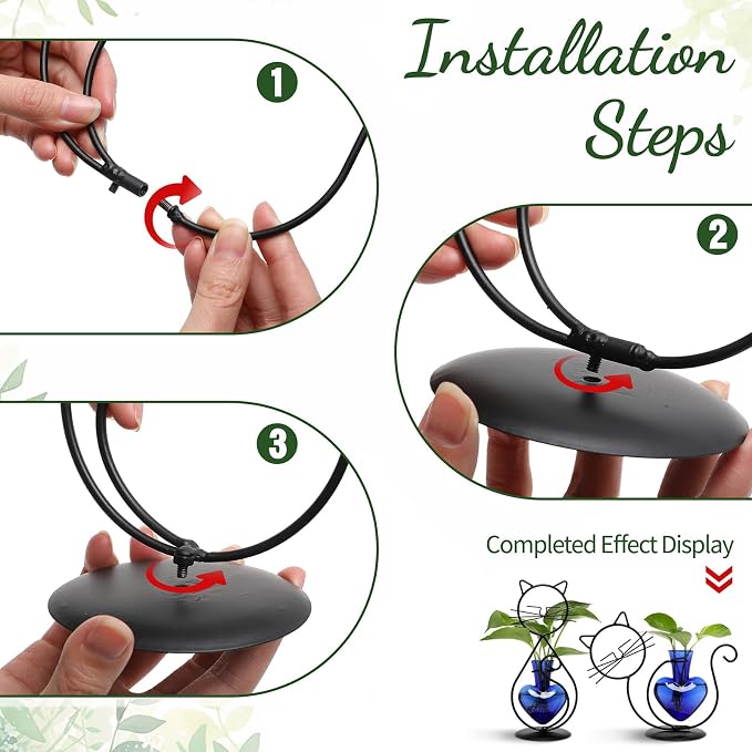 Plant Terrarium Plant Propagation Station Cat Lover Gifts for Women | Plant Lovers Home Office Decor Cat Desk Accessories