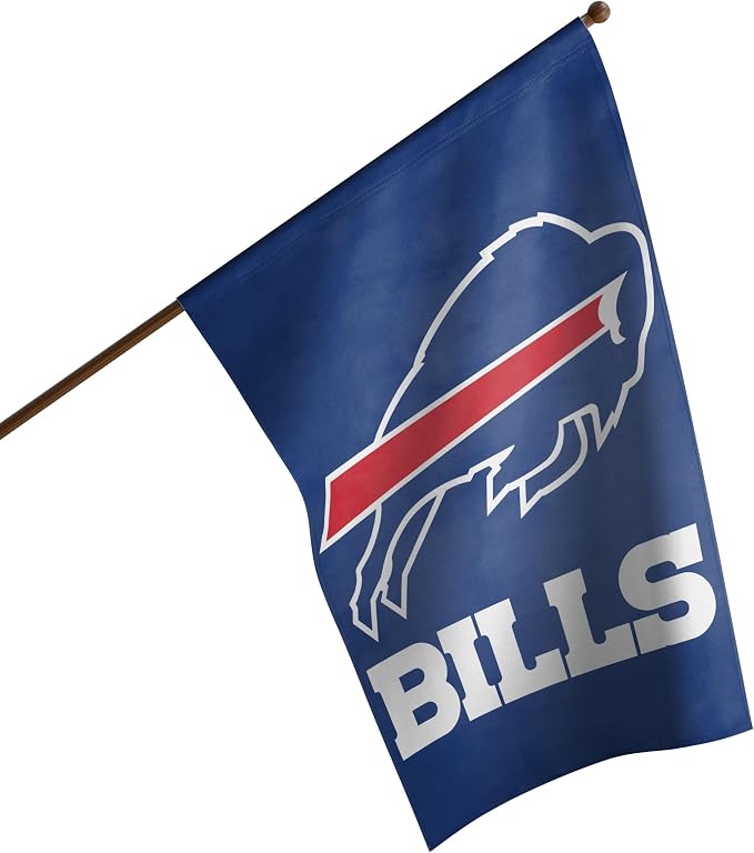 NFL Double Sided Team Logo Vertical Flag (40" x 28")