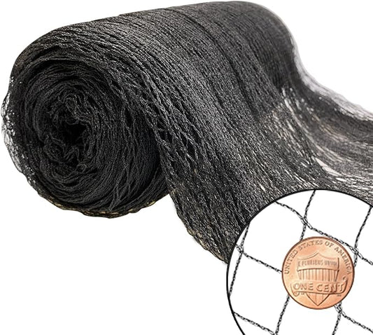 10x10ft Bird Netting for Chicken Coop Poultry Netting 1/2 inch Mesh Heavy Duty Chicken Coop Cover Netting Roof Hawk Proof Bird Netting for Garden Protection Fruit Tree Netting Against Squirrels Deer