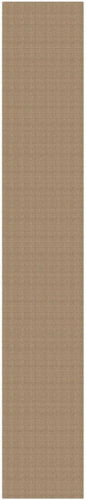 KOZYFLY Boho 3x16 Runners Rugs for Hallway, Extra Long Washable Runner Rug, Woven Non Slip Kitchen Runner, Cotton Entryway Rug, Floor Carpet for Entry, Aisle, Hall, Orange Beige/Tan/Brown